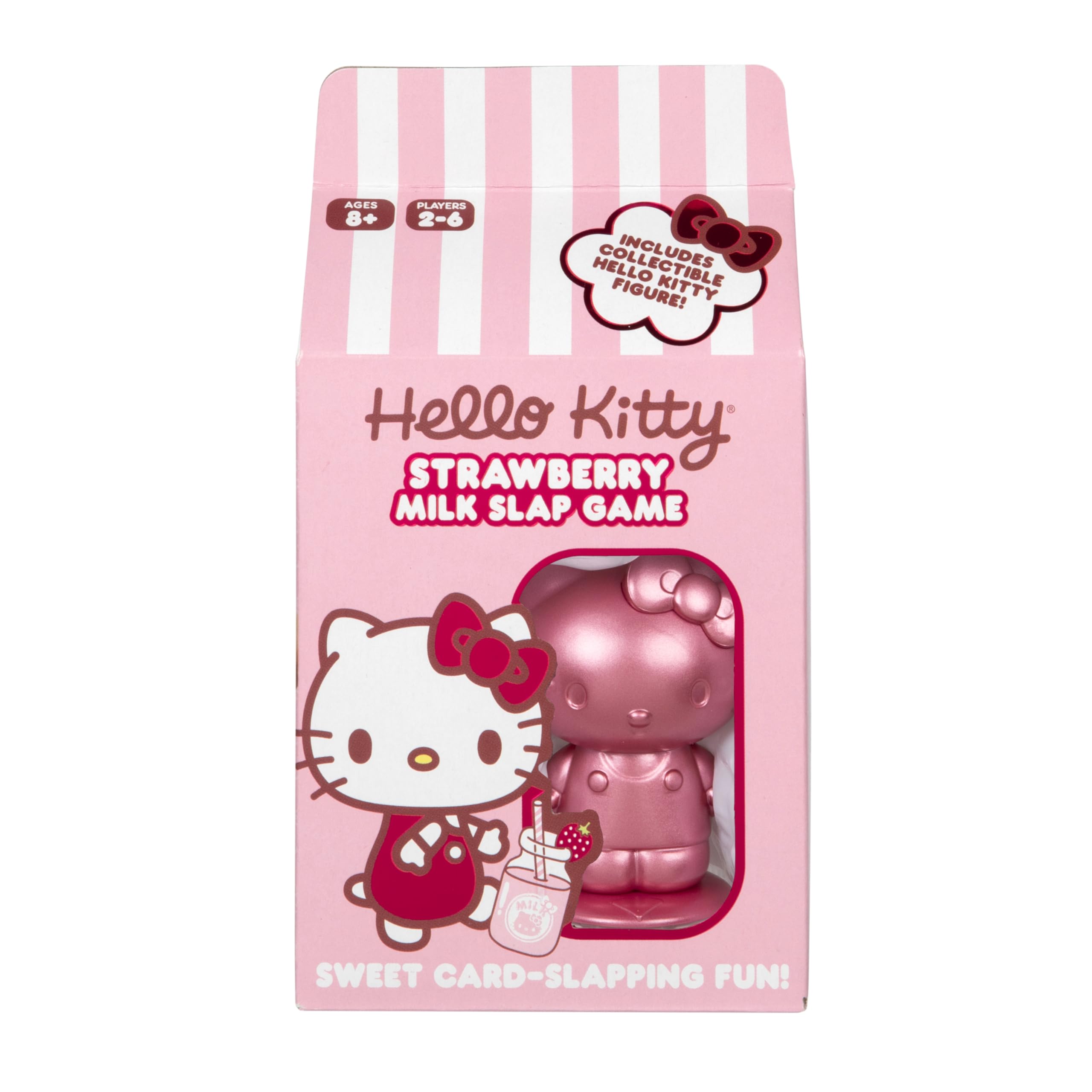 Amazon.com: Hello Kitty Strawberry Milk Slap Game, Includes 76